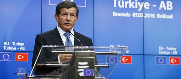 Турски премијер Ахмет Давутоглу - Sputnik Србија