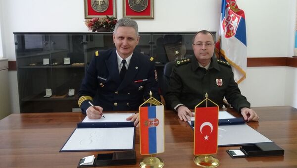 Vojna saradnja Srbije i Turske - Sputnik Srbija