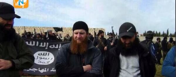 Abu Omar Šišani, ministar rata DAEŠ-a, riđobradi - Sputnik Srbija