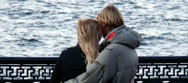 Ljubavni par - ilustracija Ljubavni par - ilustracija - Sputnik Srbija