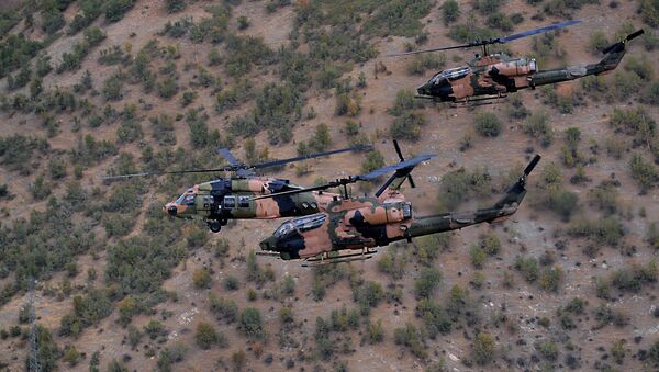 Turski vojni helikopteri u blizini granice sa Irakom - Sputnik Srbija