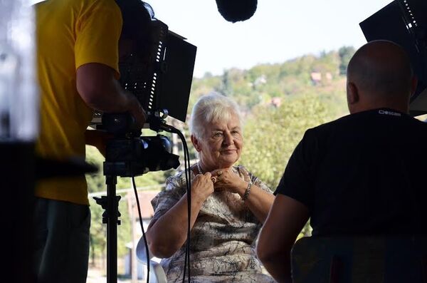 Jelena Radojčić Buhač, preživela logor Stara Gradiška. Ekipa filma prošla je posebne pripreme za snimanje, bilo je i onih koji su odustali, nisu imali snage da slušaju sve strahote kroz koje su ovi ljudi prošli. - Sputnik Srbija
