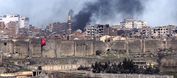 Турско-курдски сукоб у Дијарбакиру Турско-курдски сукоб у Дијарбакиру - Sputnik Србија