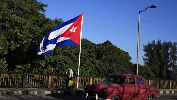 Zastava Kube u Havani - Sputnik Srbija