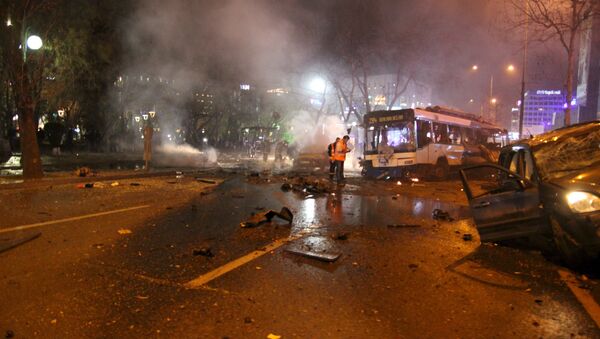 Терористички напад у Анкари, Турска, 13. март 2016. године - Sputnik Србија
