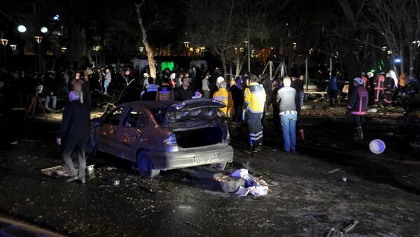 Терористички напад у Анкари, Турска, 13. март 2016. године - Sputnik Србија