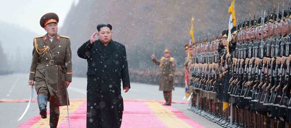Лидер Северне Кореје Ким Џонг Ун - Sputnik Србија