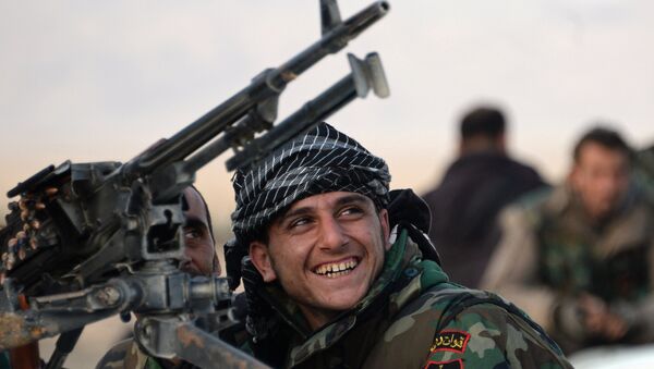 Sirijski vojnik u blizini Palmire - Sputnik Srbija