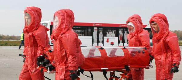 Руско Министарство за ванредне ситуације има посебан авион посвећен транспорту заражених еболом Руско Министарство за ванредне ситуације има посебан авион посвећен транспорту заражених еболом - Sputnik Србија