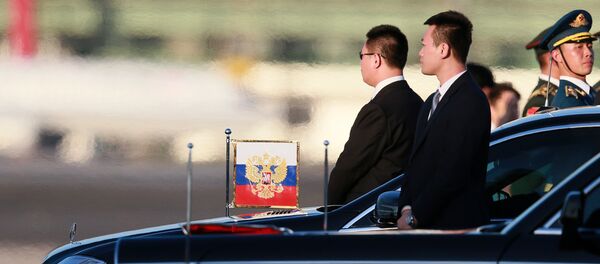 Pratnja Vladimira Putina - Sputnik Srbija