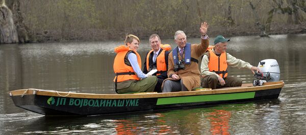 Принц Чарлс на Дунаву Принц Чарлс на Дунаву - Sputnik Србија