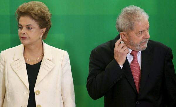 Dilma Rusef i Ignasio Lula da Silva Dilma Rusef i Ignasio Lula da Silva - Sputnik Srbija