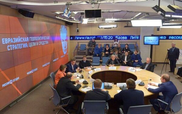 Једна од сала за новинаре у МИА Русија севодња - Sputnik Србија