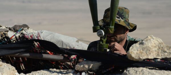 Pozicije sirijske vojske u blizini Palmire - Sputnik Srbija