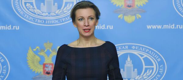 Званична представница Министарства иностраних послова Русије Марија Захарова Званична представница Министарства иностраних послова Русије Марија Захарова - Sputnik Србија