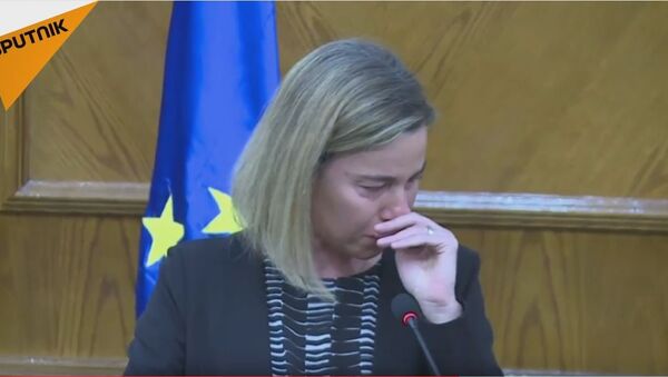 Плач високе представнице ЕУ због жртава тероризма - Sputnik Србија