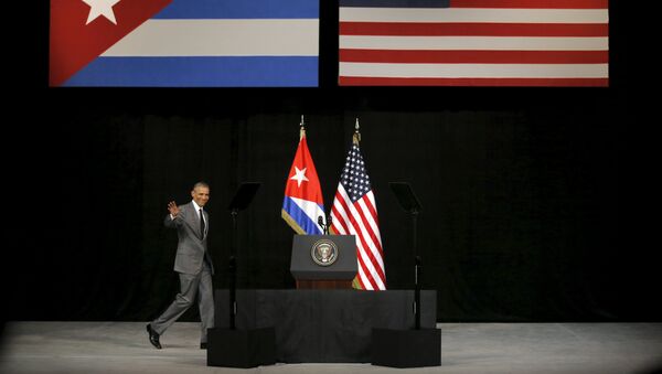 Амерички председник Барак Обама у посети Куби - Sputnik Србија
