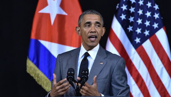 Председник САД Барак Обама током званичне посете Куби - Sputnik Србија
