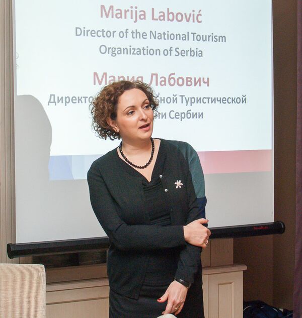 Direktorka Turističke organizacije Srbije Marija Labović - Sputnik Srbija