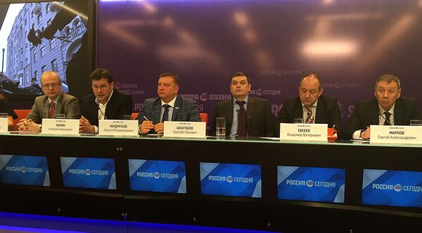 Округли сто на тему тероризма оджан у МИА Русија севодња Округли сто на тему тероризма оджан у МИА Русија севодња - Sputnik Србија