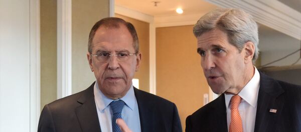Сергеј Лавров и Џон Кери у Москви Сергеј Лавров и Џон Кери у Москви - Sputnik Србија