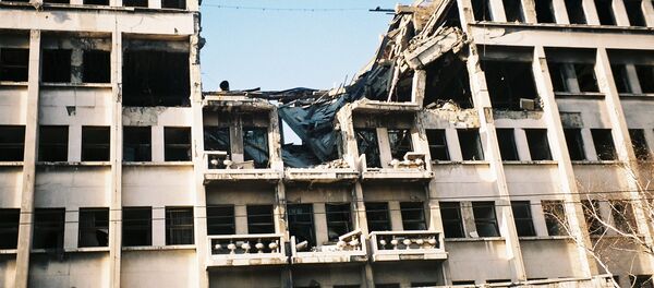 Bombardovana zgrada Saveznog MUP-a (Ministarstvo policije) - Sputnik Srbija