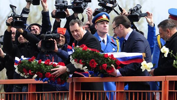 Državna ceremonija povodom sećanja na žrtve bombardovanja - Sputnik Srbija