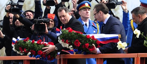 Državna ceremonija povodom sećanja na žrtve bombardovanja - Sputnik Srbija