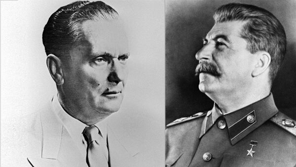 Josip Broz Tito i Josif Staljin - Sputnik Srbija