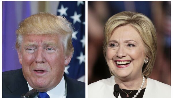 Доналд Трамп и Хилари Клинтон - Sputnik Србија