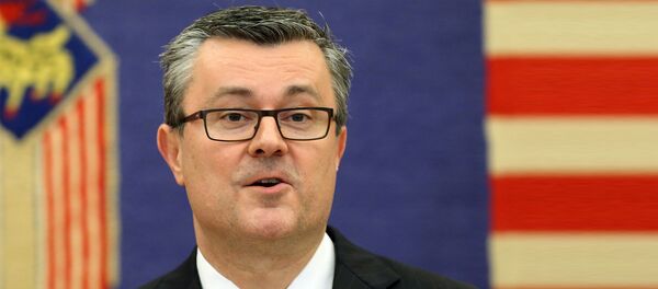 Mandatar hrvatskog Sabora Tihomir Orešković Mandatar hrvatskog Sabora Tihomir Orešković - Sputnik Srbija