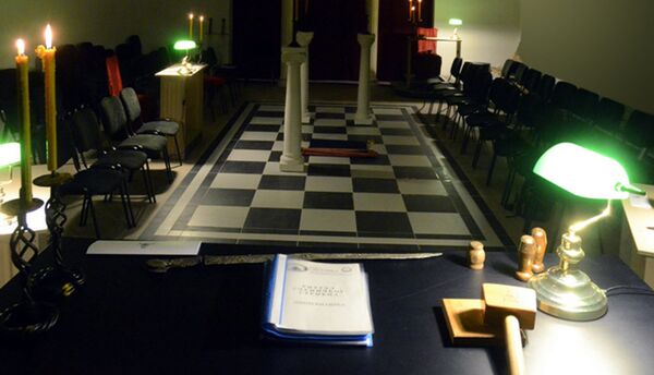 Masonski hram u Kragujevcu Masonski hram u Kragujevcu - Sputnik Srbija