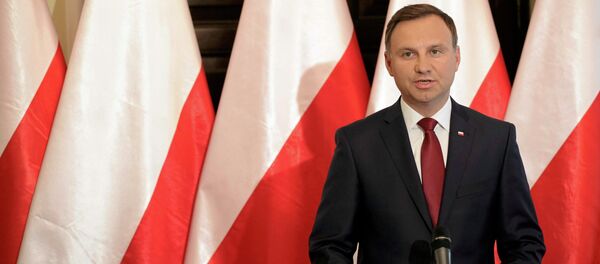 Predsednik Poljske Andžej Duda Predsednik Poljske Andžej Duda - Sputnik Srbija
