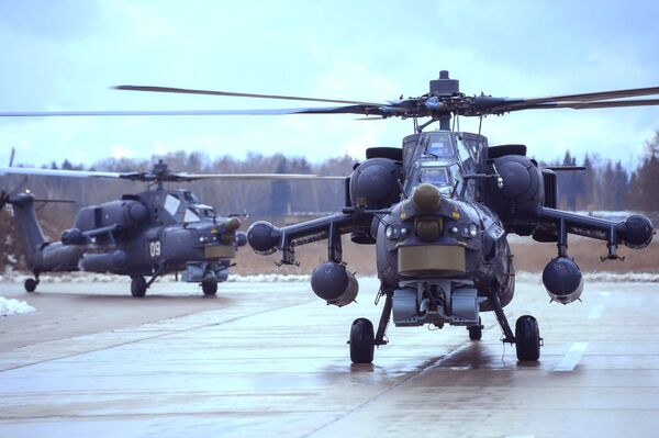 Хеликоптери Ми-28 Хеликоптери Ми-28 - Sputnik Србија