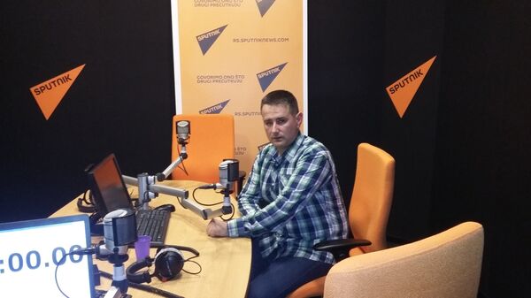 Milan Petković, član IO Sindikata novinara Srbije - Sputnik Srbija