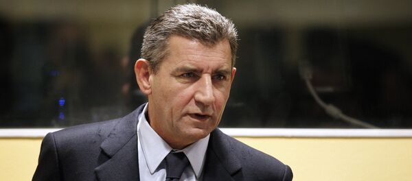 Бивши хрватски генерал Анте Готовина у хашкој судници Бивши хрватски генерал Анте Готовина у хашкој судници - Sputnik Србија