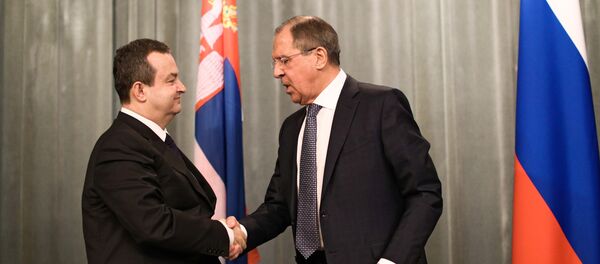 Sergej Lavrov i Ivica Dačić u Moskvi - Sputnik Srbija