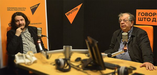 Мухарем Баздуљ и Ненад Кецмановић Мухарем Баздуљ и Ненад Кецмановић - Sputnik Србија