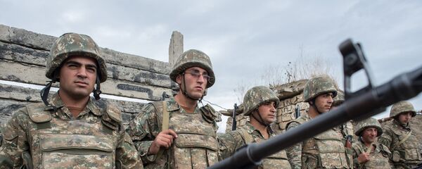 Јерменска војска у Нагорно Карабаху - Sputnik Србија