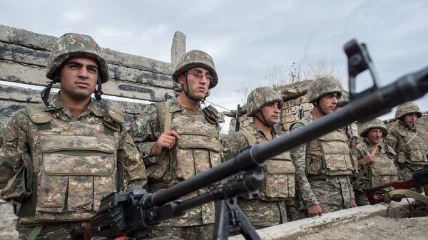 Jermenska vojska u Nagorno Karabahu - Sputnik Srbija