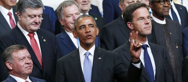 Петро Порошенко на самиту о нуклеарној безбедности Петро Порошенко на самиту о нуклеарној безбедности - Sputnik Србија