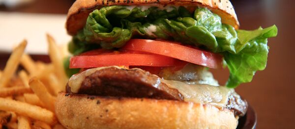 Hamburger i pomfrit - Sputnik Srbija