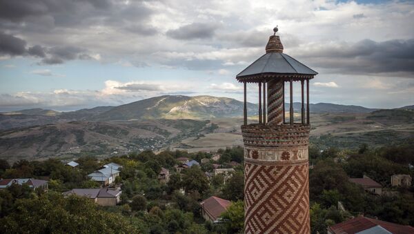 Minaret u samoproglašenoj jermenskoj republici Nagorni Karabah - Sputnik Srbija