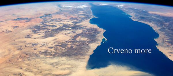 Crveno more-mapa - Sputnik Srbija