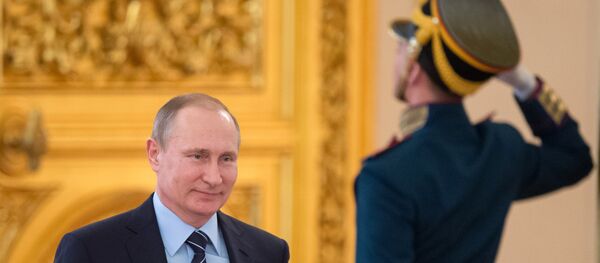 Руски председник Владимир Путин је председавао састанку Организационог одбора руске „Победа” Руски председник Владимир Путин је председавао састанку Организационог одбора руске „Победа” - Sputnik Србија