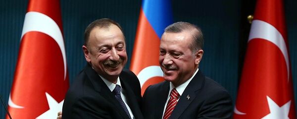 Redžep Tajip Erdogan i Ilham Alijev Redžep Tajip Erdogan i Ilham Alijev - Sputnik Srbija