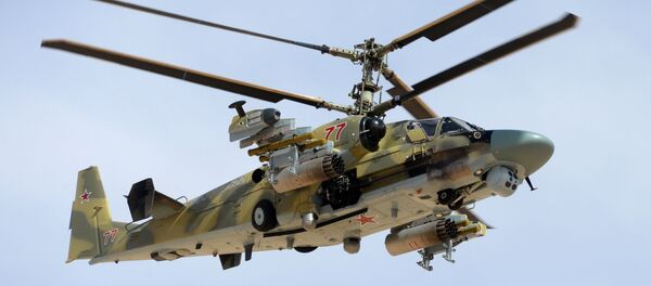 Руски хеликоптери Ка-52 у акцији у Сирији - Sputnik Србија