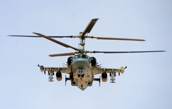 Руски хеликоптери Ка-52 у акцији у Сирији - Sputnik Србија