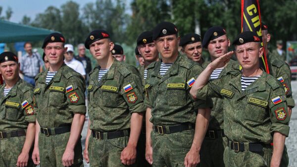 Руски војници на одслужењу војног рока - Sputnik Србија