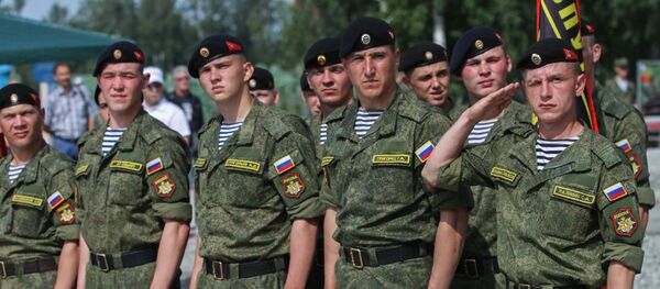Руски војници на одслужењу војног рока - Sputnik Србија